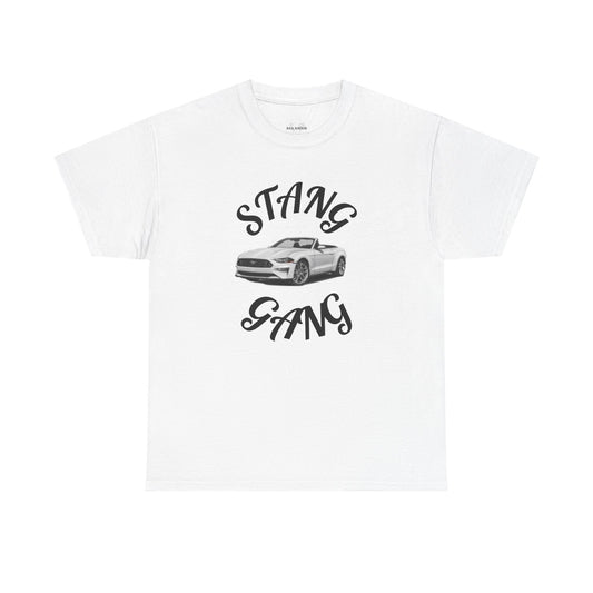 Stang Gang t-shirt, Cool Mustang Enthusiast Shirt, Gift for Mustang Lovers, Casual Outfit, Car Show Apparel, Father's Day Gift