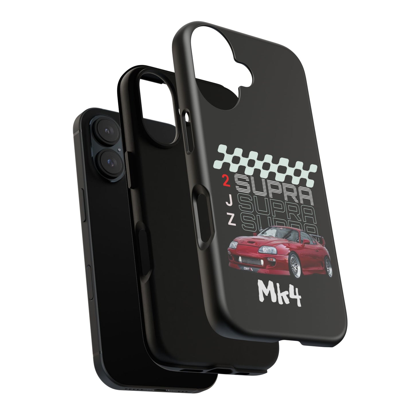 Toyota Supra Car Enthusiasts | Mk4 Supra Phone Case, Racing Accessories, Birthday & Holiday Present, Customizable Design