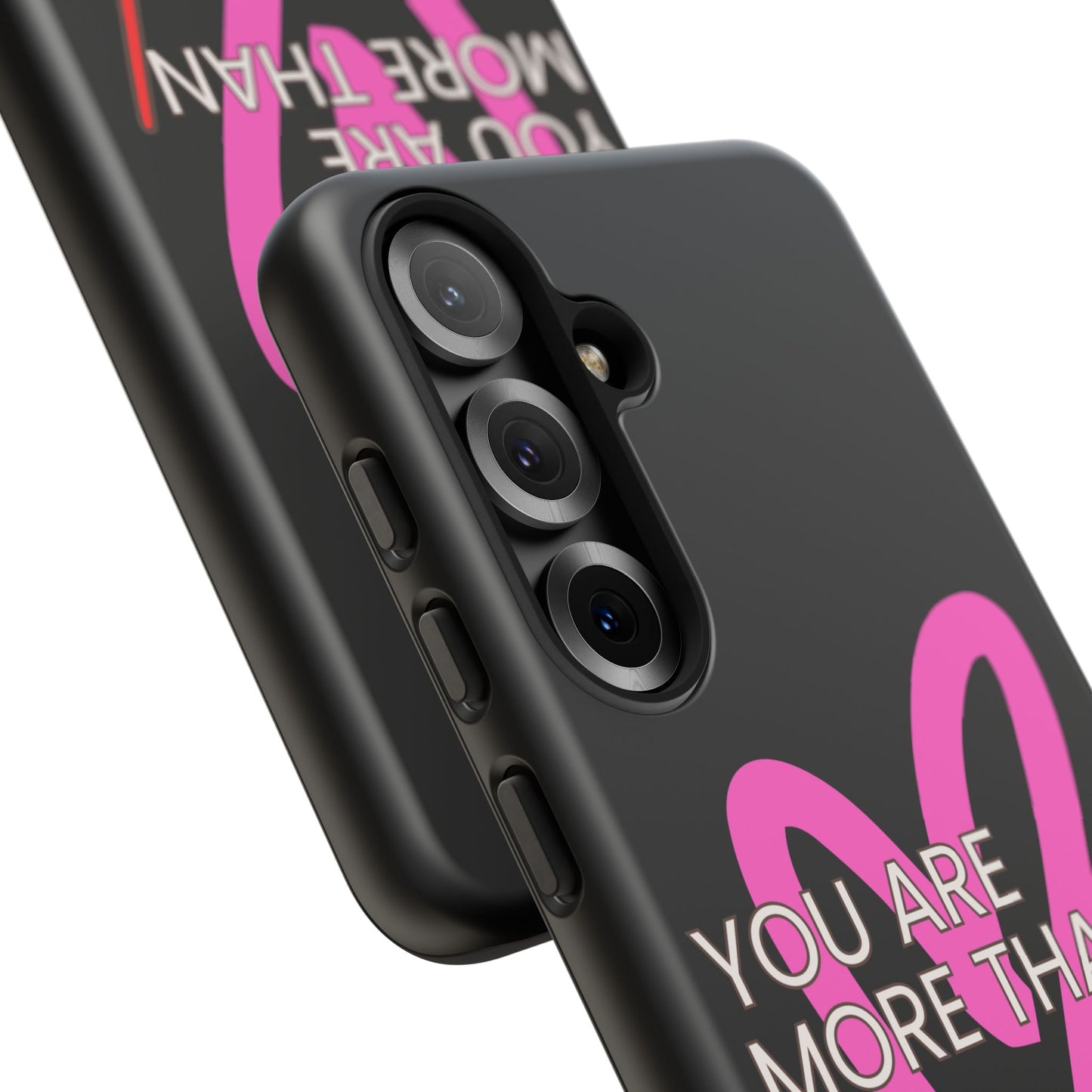 You are more than enough black phone case cute phone case gift, phone case for her
