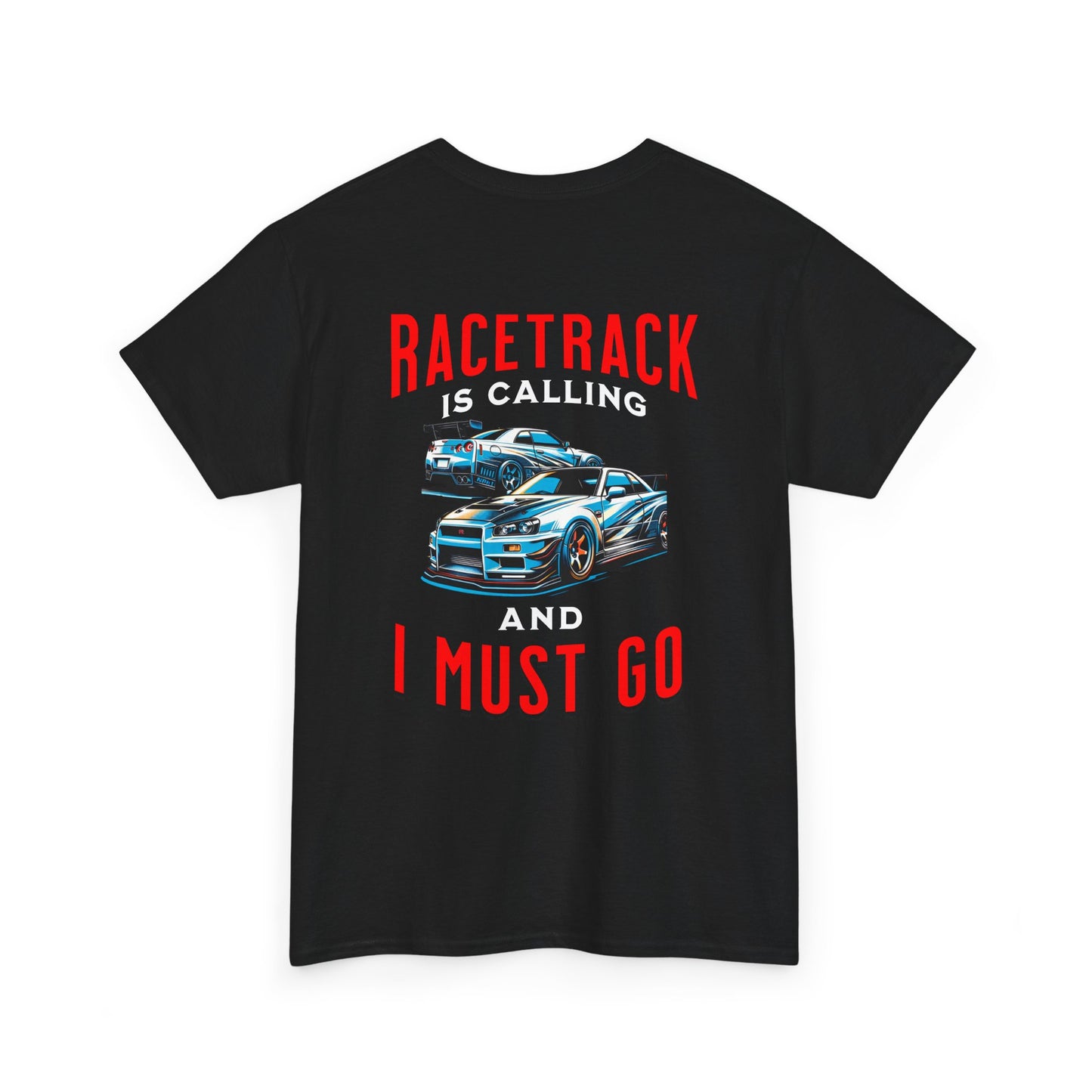 Nissan GTR race track shirt Unisex Heavy Cotton Tee, Car Enthusiast Shirt, Racing T-Shirt, Gift for Car Lovers, Motorsport Apparel