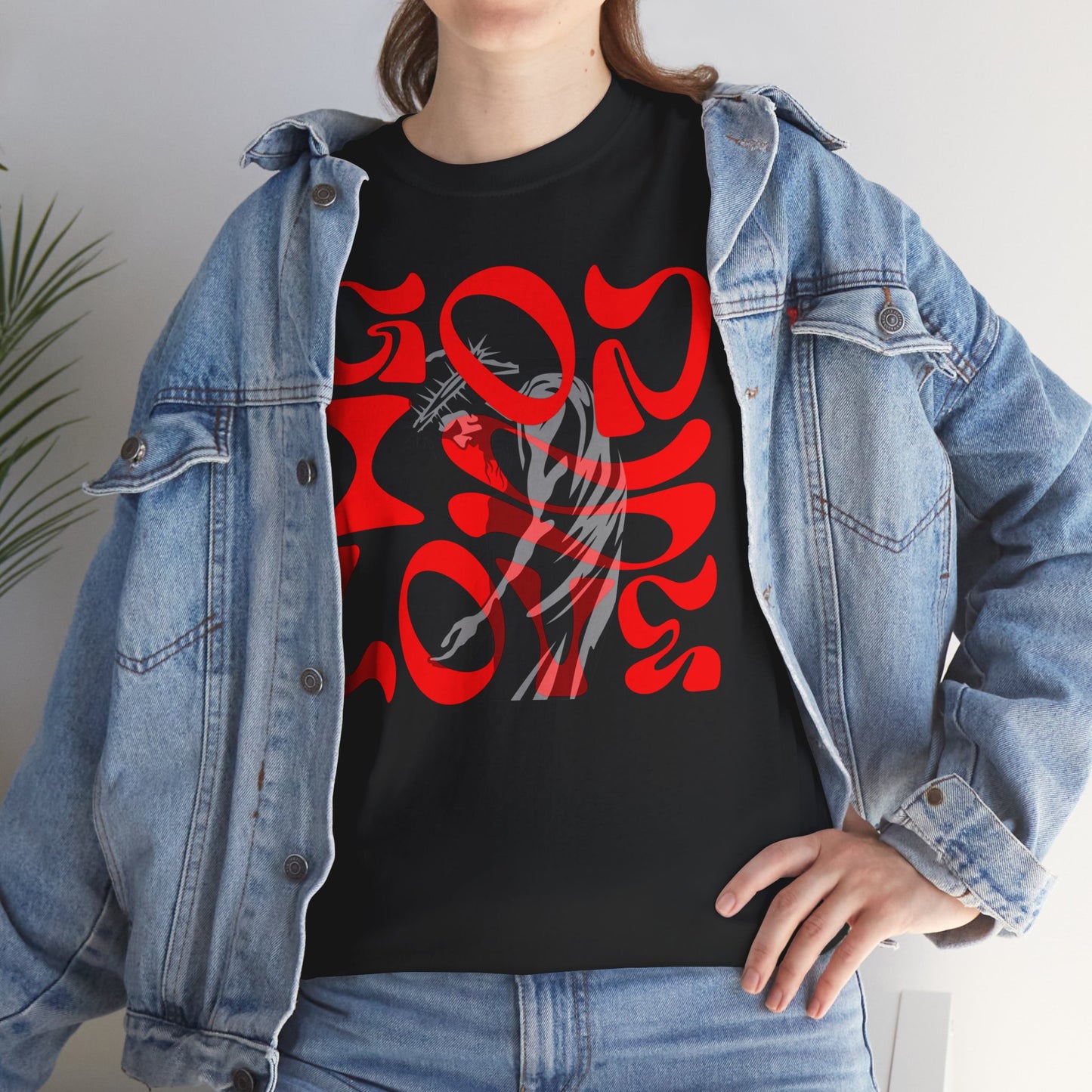 God is Love t-shirt, Christian T-shirt, face T-shirt