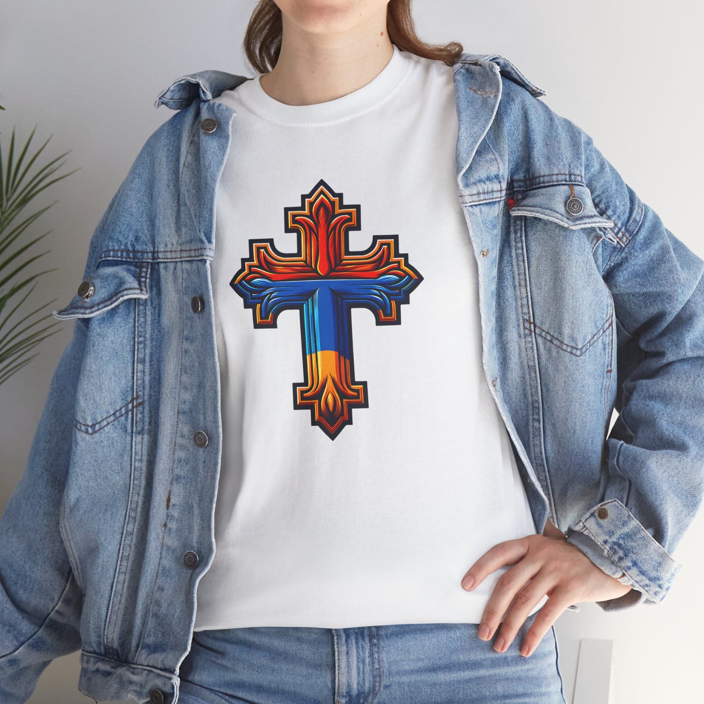 Armenian cross flag shirt, Cross shirt, Christian cross shirt, Armenian flag gift shirt, Armenian T-shirt