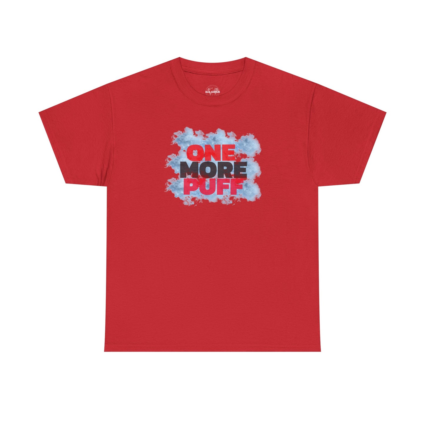 One More Puff cloud graphic Tee | Hookah Smoking shirt