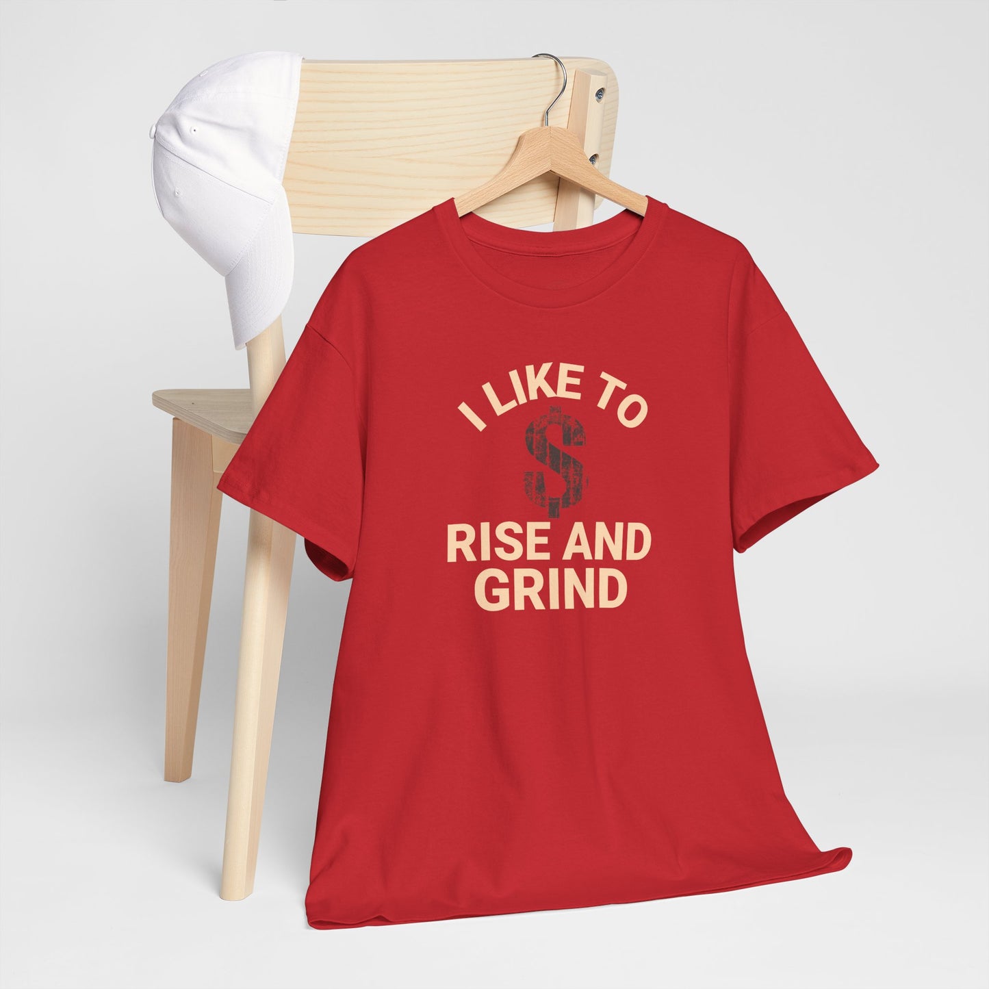 I Like to Rise and Grind, Motivational Tee, Casual Streetwear, Gift for Entrepreneurs, Everyday Wear, Hustle [...]