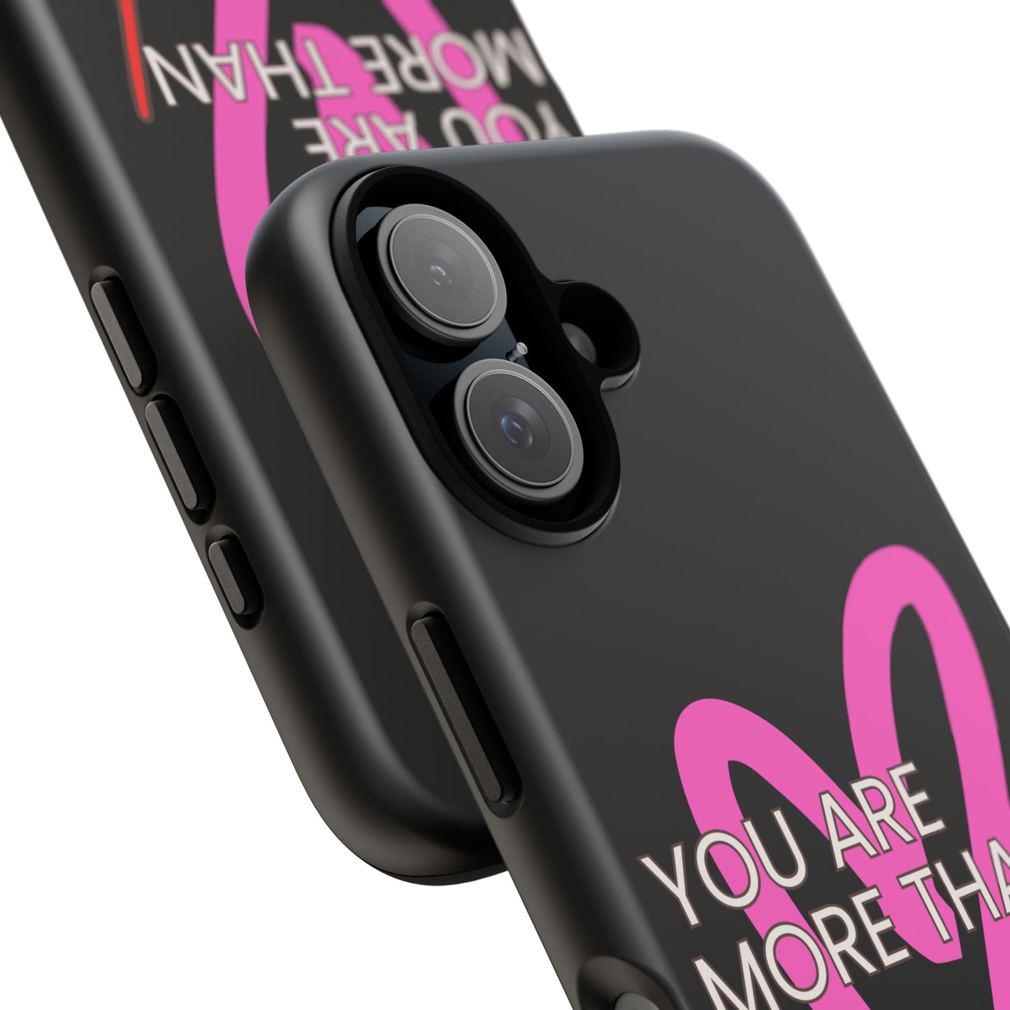 You are more than enough black phone case cute phone case gift, phone case for her