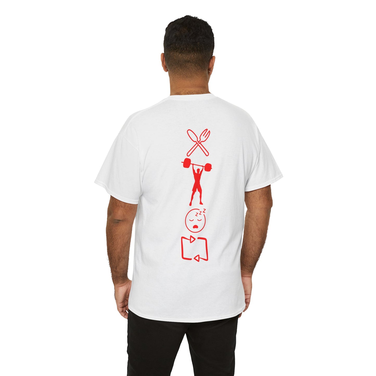 Fun Fitness Graphic Tee, Workout Apparel, Unisex Cotton Shirt, Casual Wear, Gym Clothing, Gift for Fitness Lovers, Motivational Top