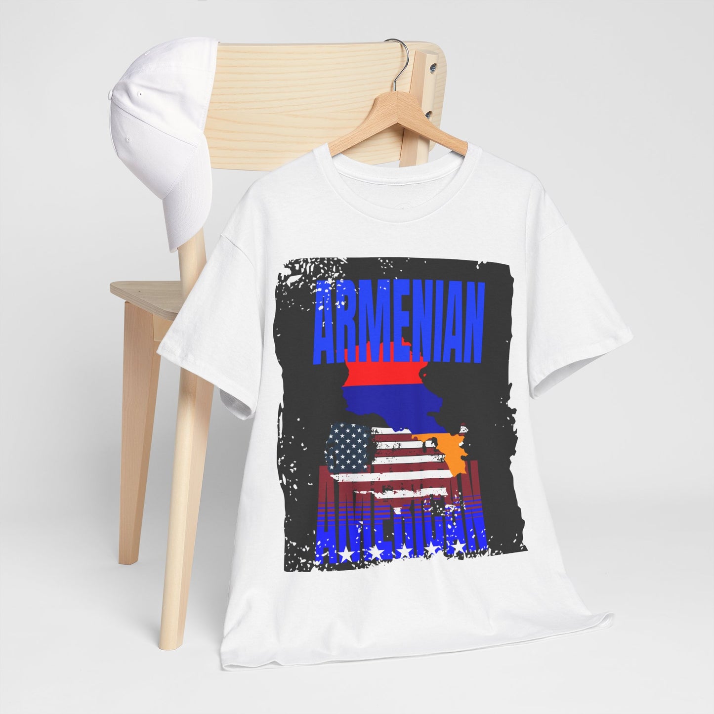 Armenian American T-shirt, Unisex T-Shirt for Heritage, Independence Day, Gifts for Armenians, Casual Wear, Patriotic Shirt