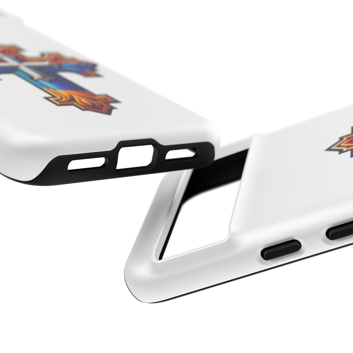 Armenian cross flag phone case iPhone Samsung Google, Christian phone case, white phone case