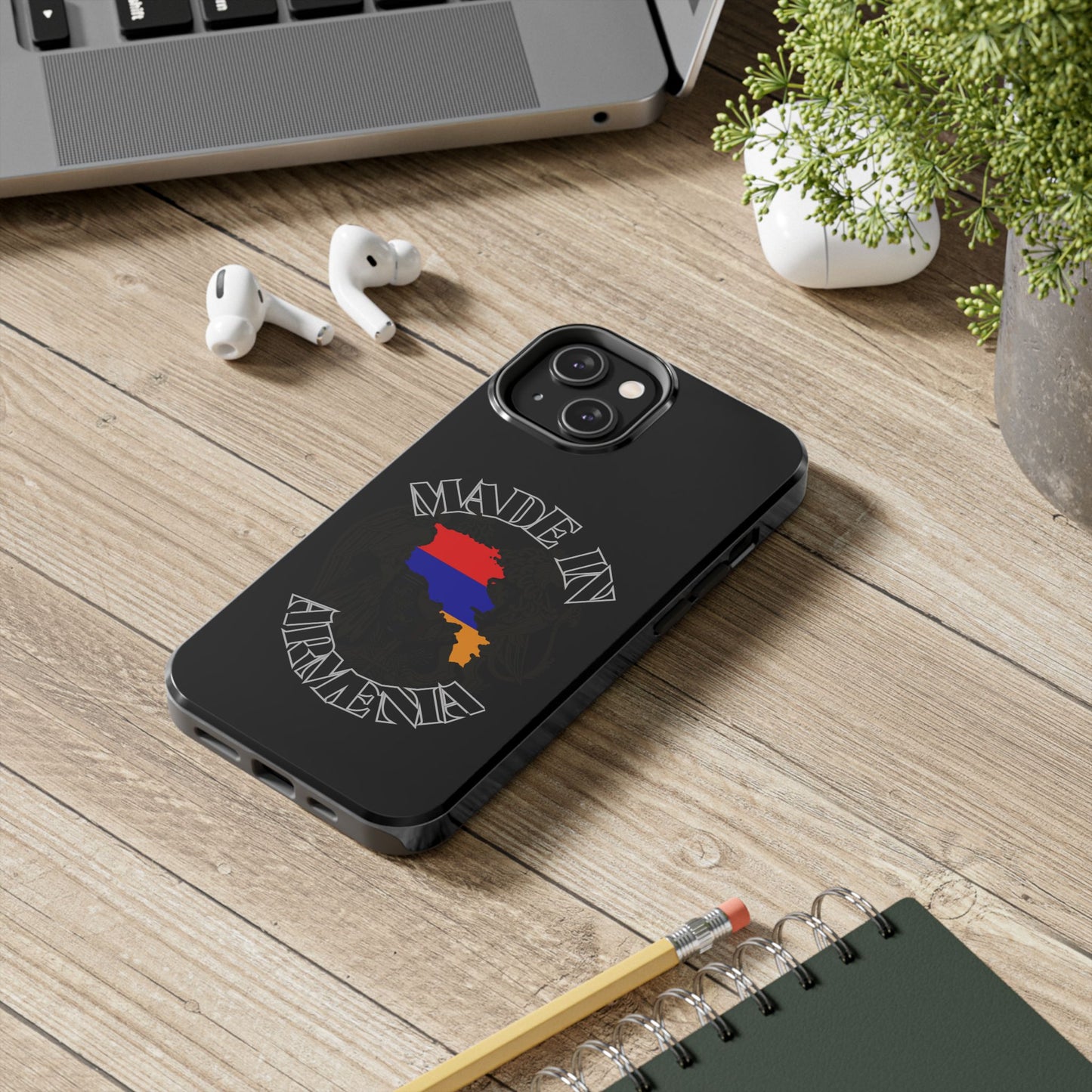 Made in Armenia iPhone Phone Case | Armenian Flag Map, Patriotic Armenia Phone Case iphone compatible