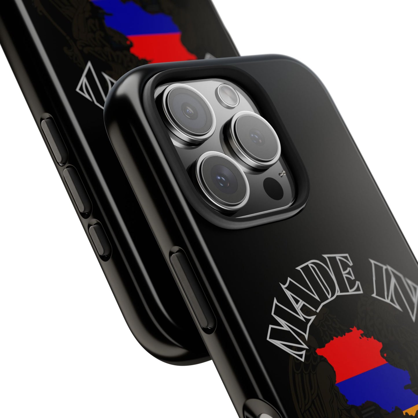 Made in Armenia iPhone Phone Case | Armenian Flag Map, Patriotic Armenia Phone Case iphone compatible