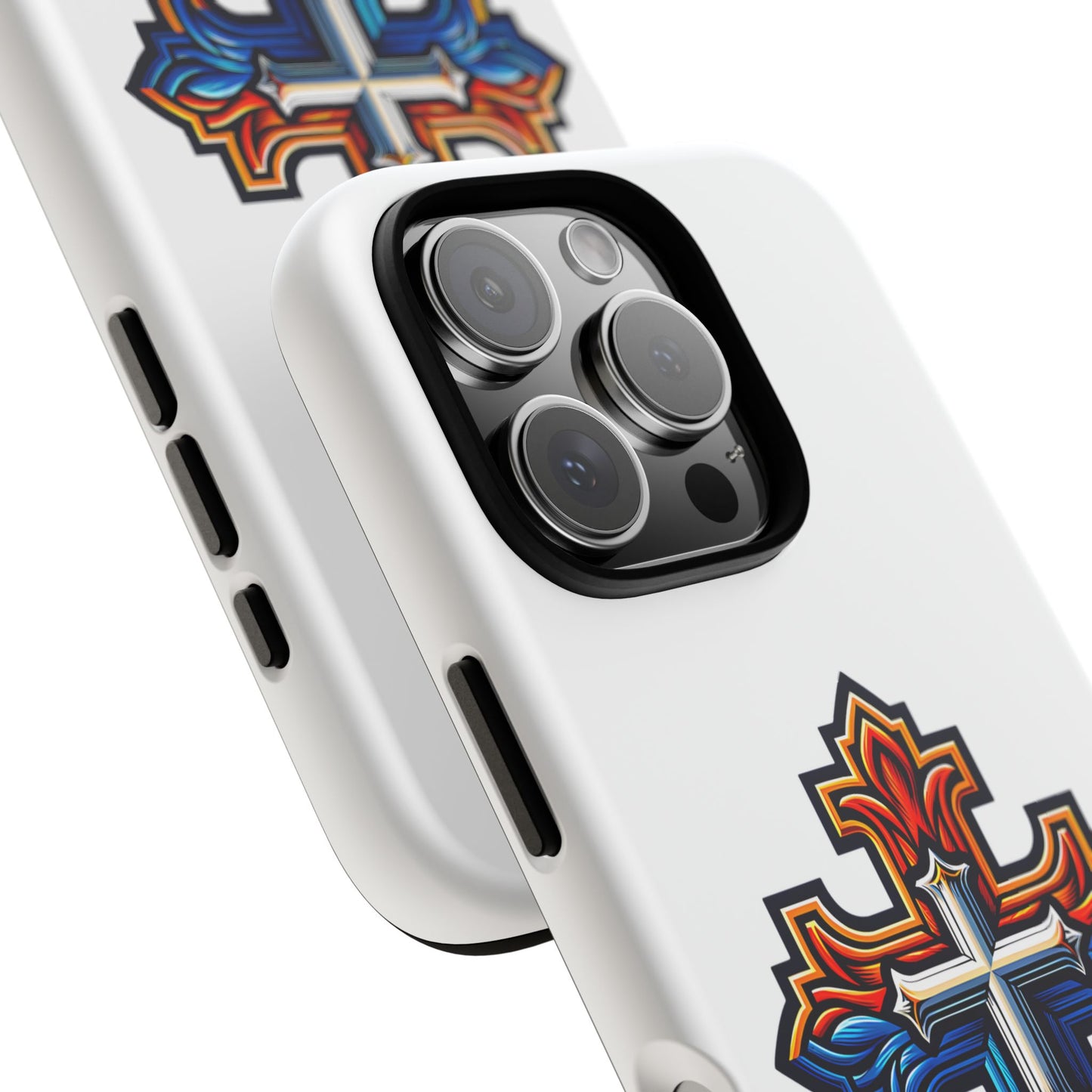Armenian cross flag phone case iPhone Samsung Google, Christian phone case, white phone case