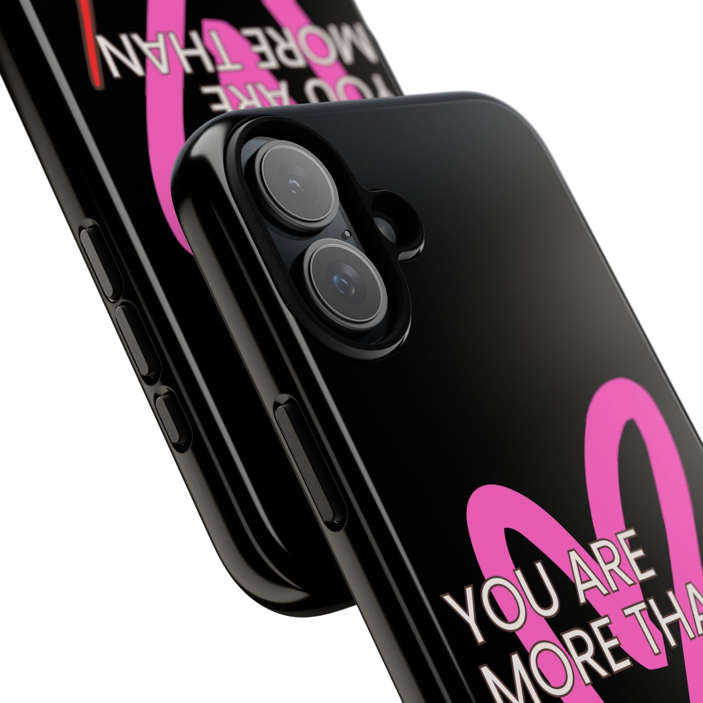 You are more than enough black phone case cute phone case gift, phone case for her