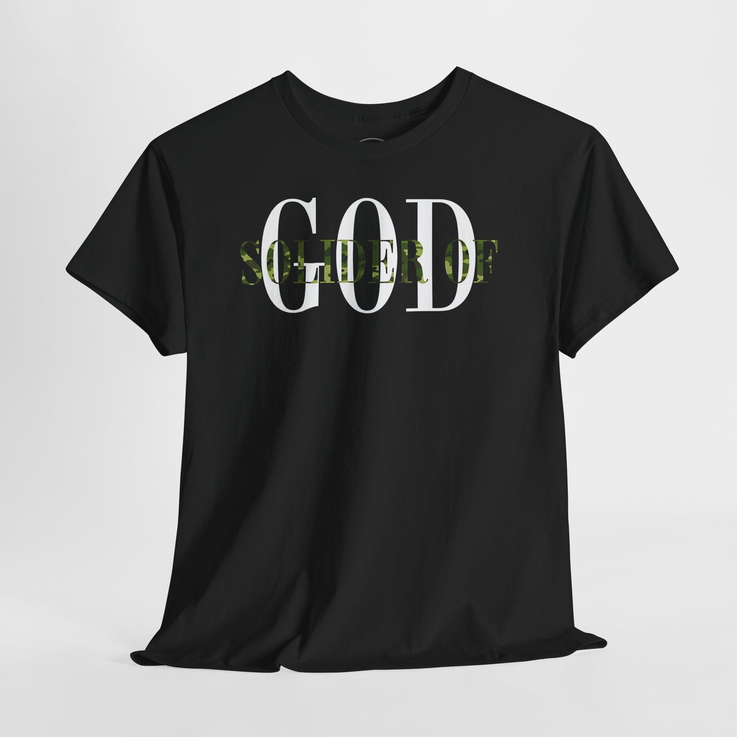 Soldier of God T-Shirt — Faith-Inspired Christian Tee