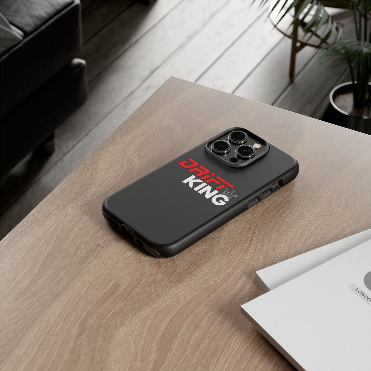 Drift King Phone Case - Tough and Stylish | Perfect Gift for Car Lovers, Drift Racing Fans, Birthdays, and More