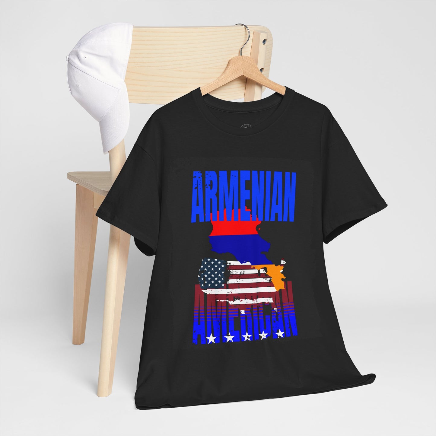 Armenian American T-shirt, Unisex T-Shirt for Heritage, Independence Day, Gifts for Armenians, Casual Wear, Patriotic Shirt