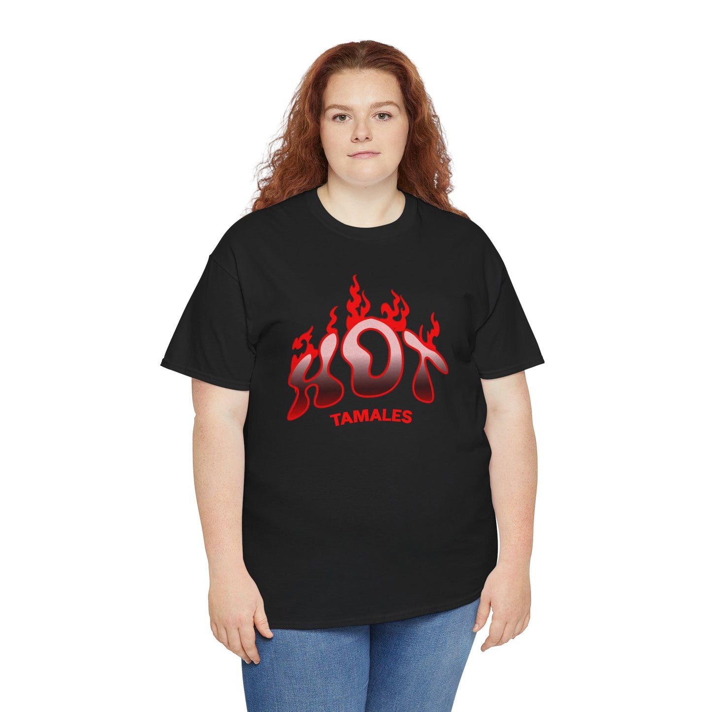 Funny Hot Tamales Unisex Tee, Casual Wear, Summer Style, Gift for Food Lovers, Trendy Graphic T-Shirt, Fun Statement Tee