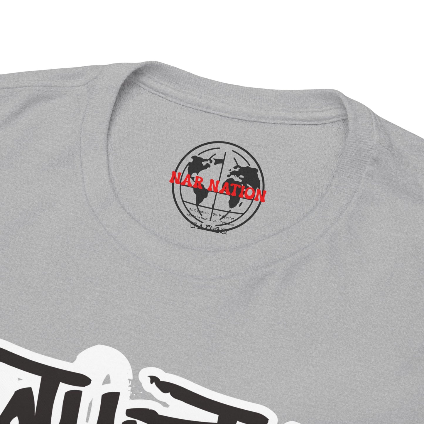 Athletic Graffiti T-Shirt — Red & Black Streetwear Logo Tee