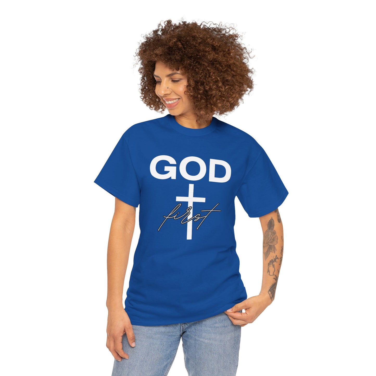 God first t-shirt, Christian t-shirt, Religious t-shirt