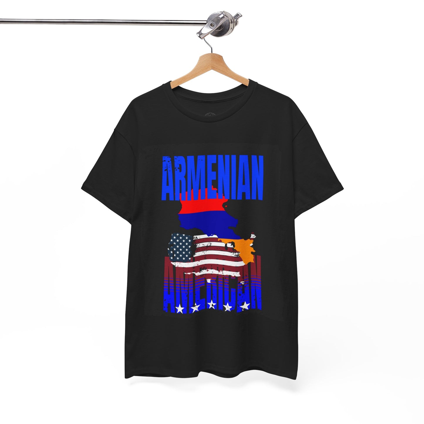Armenian American T-shirt, Unisex T-Shirt for Heritage, Independence Day, Gifts for Armenians, Casual Wear, Patriotic Shirt