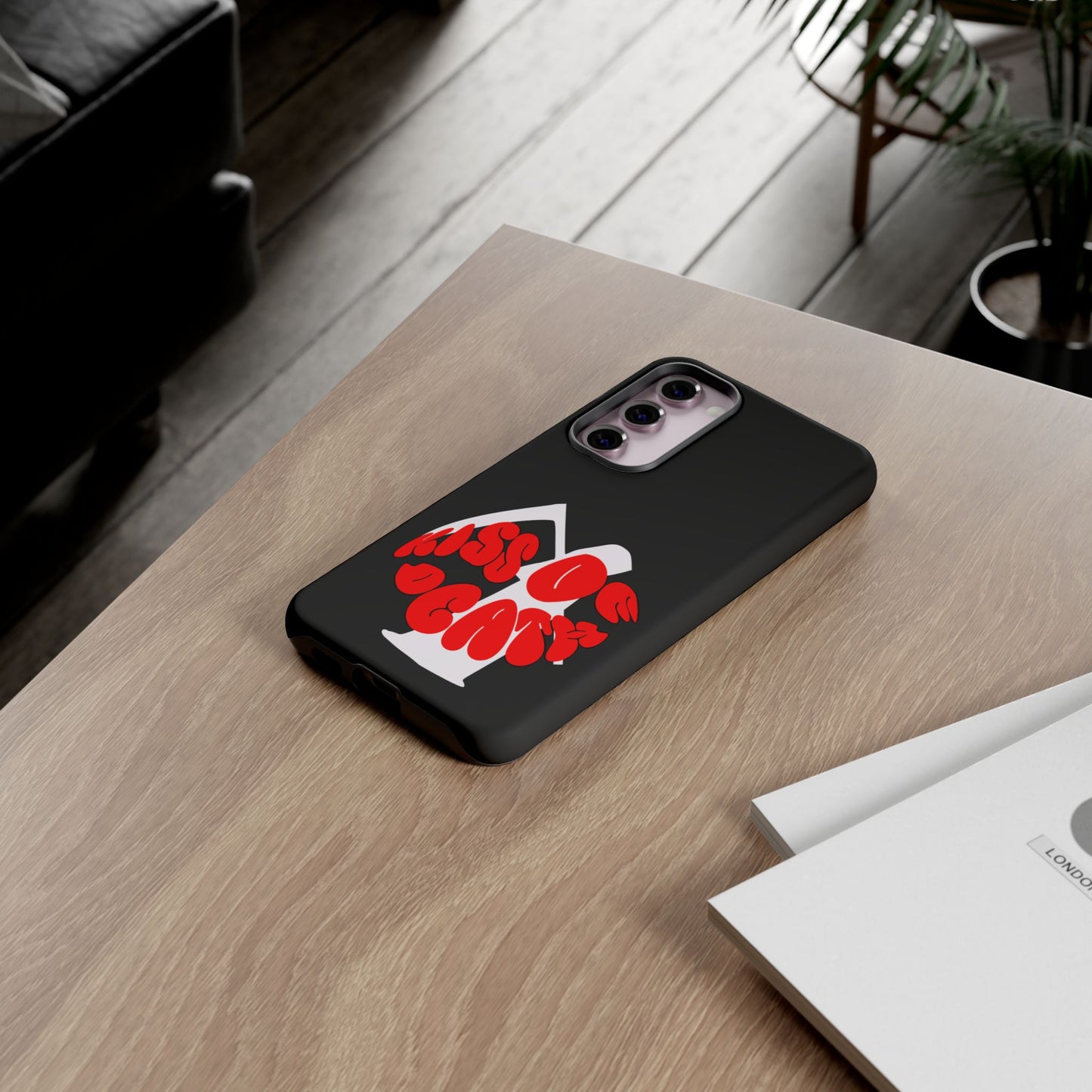 kiss Of Death Phone Case , cool phone case, cool design phone case, iPhone phone case, Samsung phone case, google phone case, black case