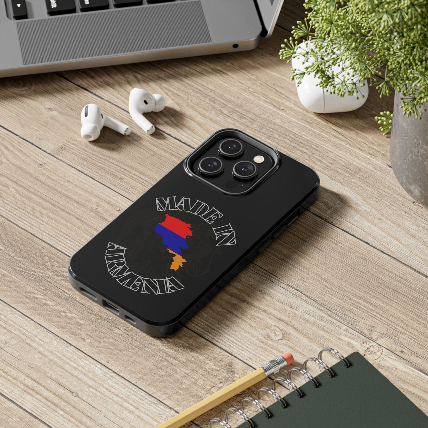 Made in Armenia iPhone Phone Case | Armenian Flag Map, Patriotic Armenia Phone Case iphone compatible