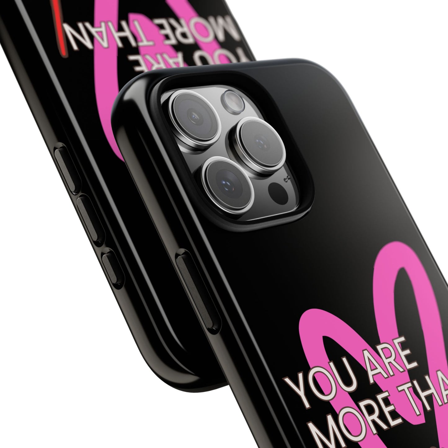 You are more than enough black phone case cute phone case gift, phone case for her