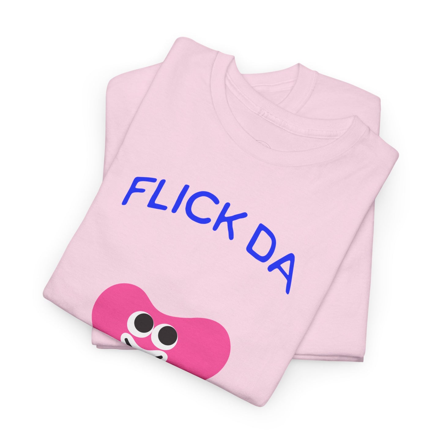 Flick Da Bean T-shirt , Funny T-Shirt, Fun Casual Wear, Gift for Friends, Everyday Summer Style, Comfortable Tee