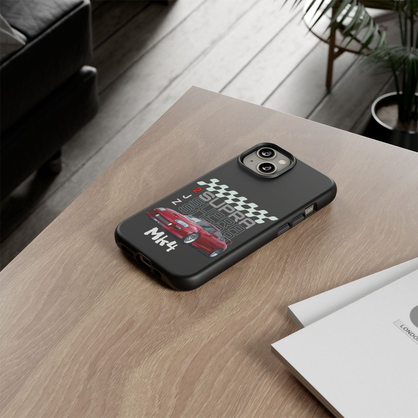 Toyota Supra Car Enthusiasts | Mk4 Supra Phone Case, Racing Accessories, Birthday & Holiday Present, Customizable Design