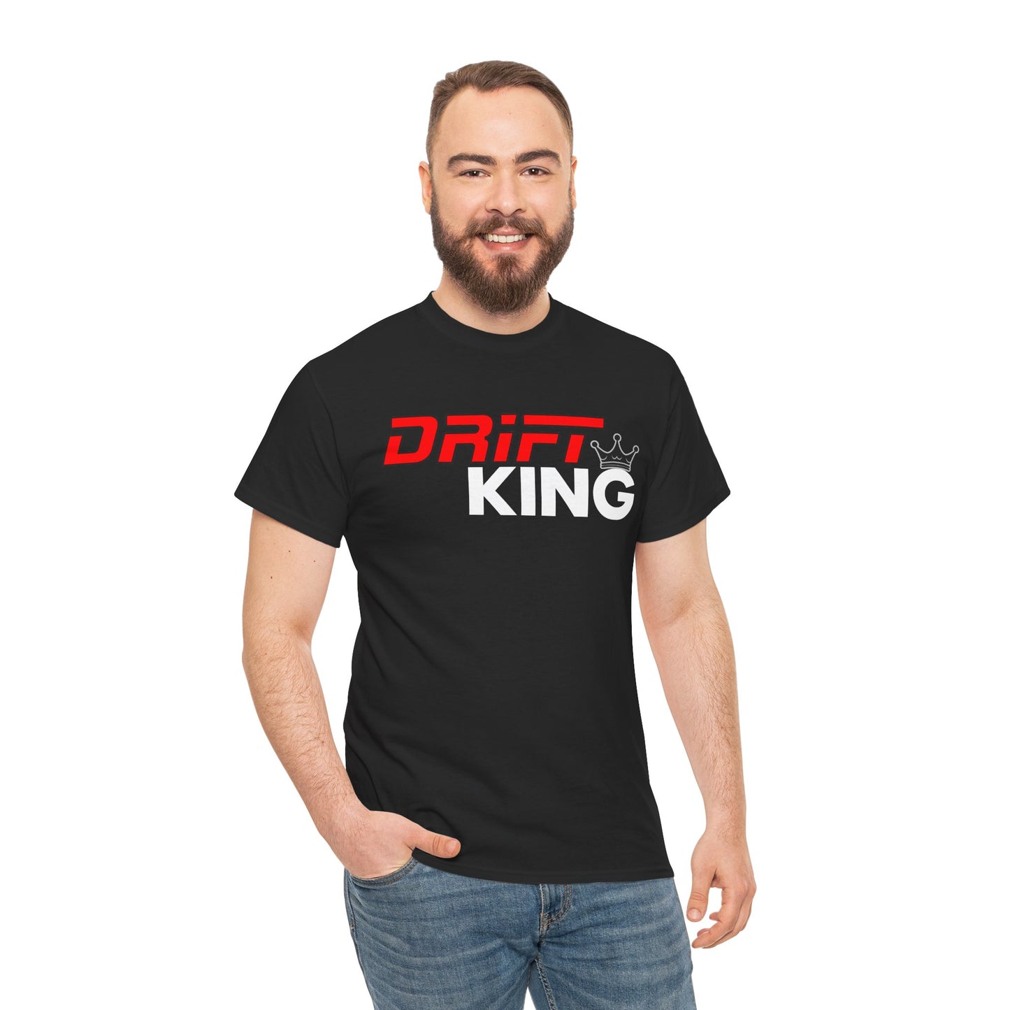 Drift King Unisex Heavy Cotton Tee | Ultimate Car Enthusiast Shirt, Gift for Drift CarFans, Comfortable Everyday Wear, Automotive [...]