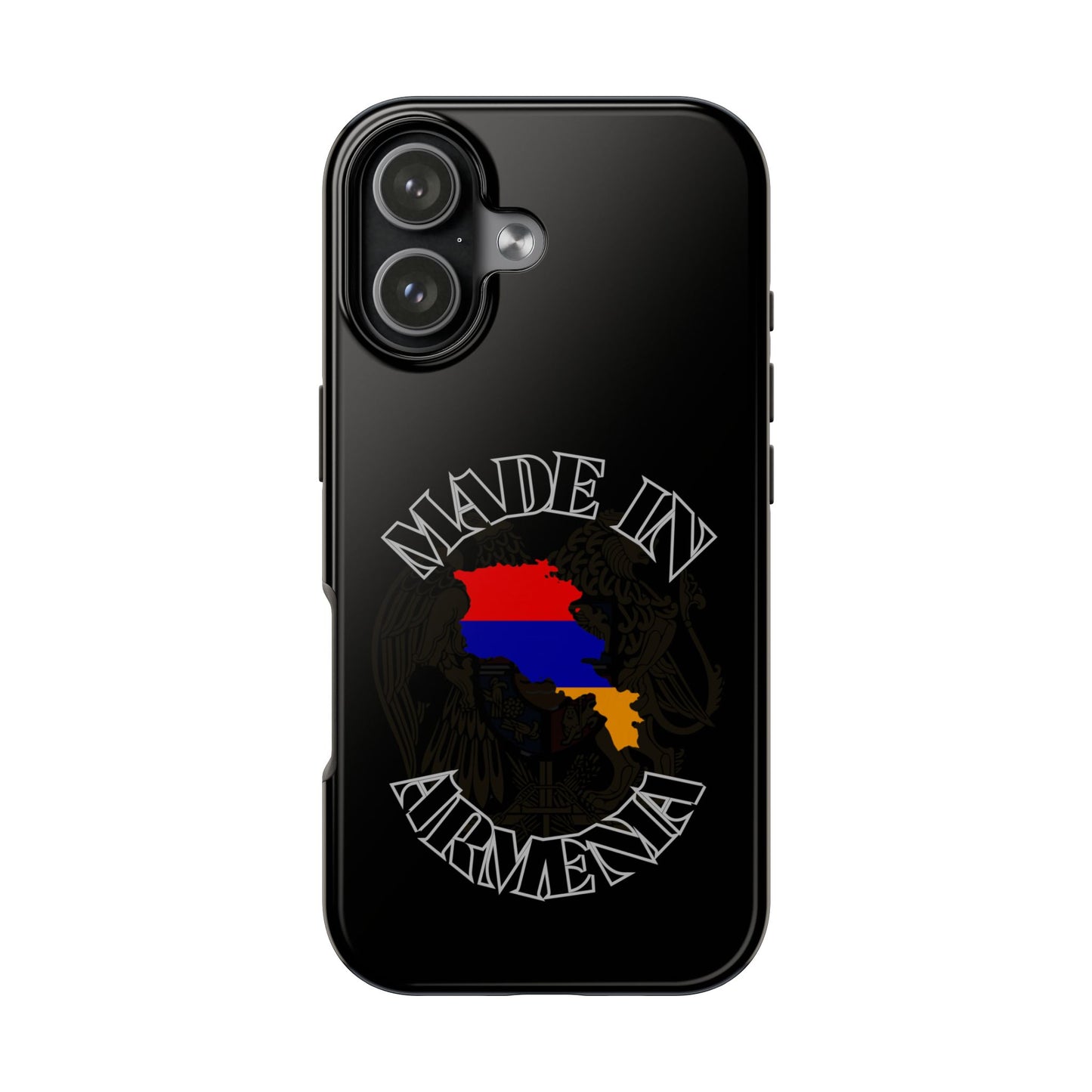 Made in Armenia iPhone Phone Case | Armenian Flag Map, Patriotic Armenia Phone Case iphone compatible