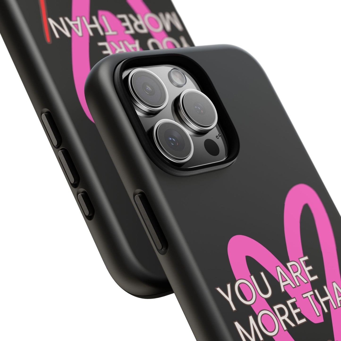 You are more than enough black phone case cute phone case gift, phone case for her