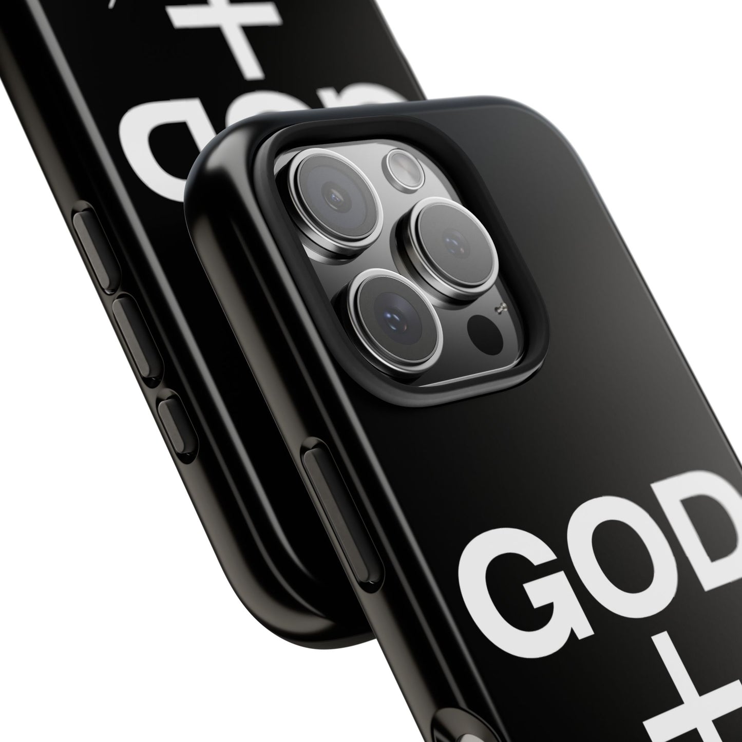 God First iPhone compatible phone case | Christian cross phone case faith accessory