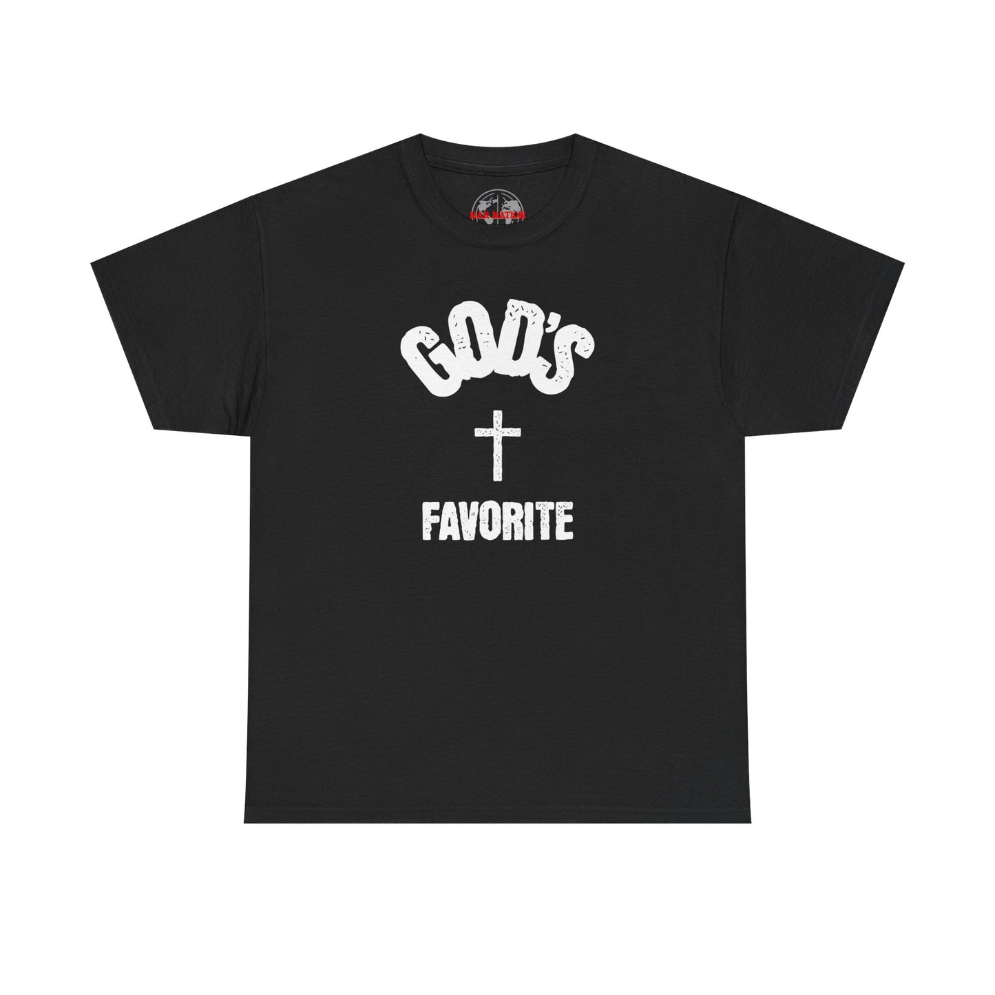 God's Favorite T-Shirt — Christian Cross Faith Graphic Tee