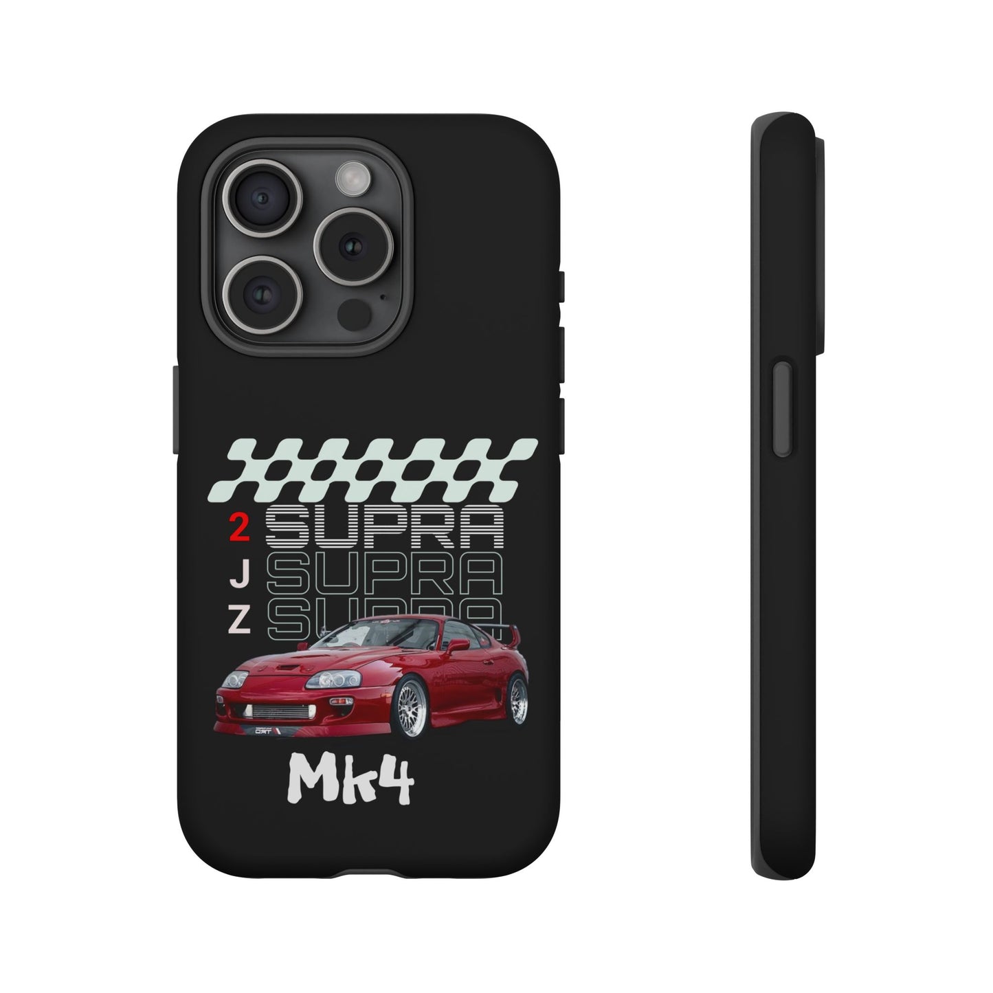 Toyota Supra Car Enthusiasts | Mk4 Supra Phone Case, Racing Accessories, Birthday & Holiday Present, Customizable Design