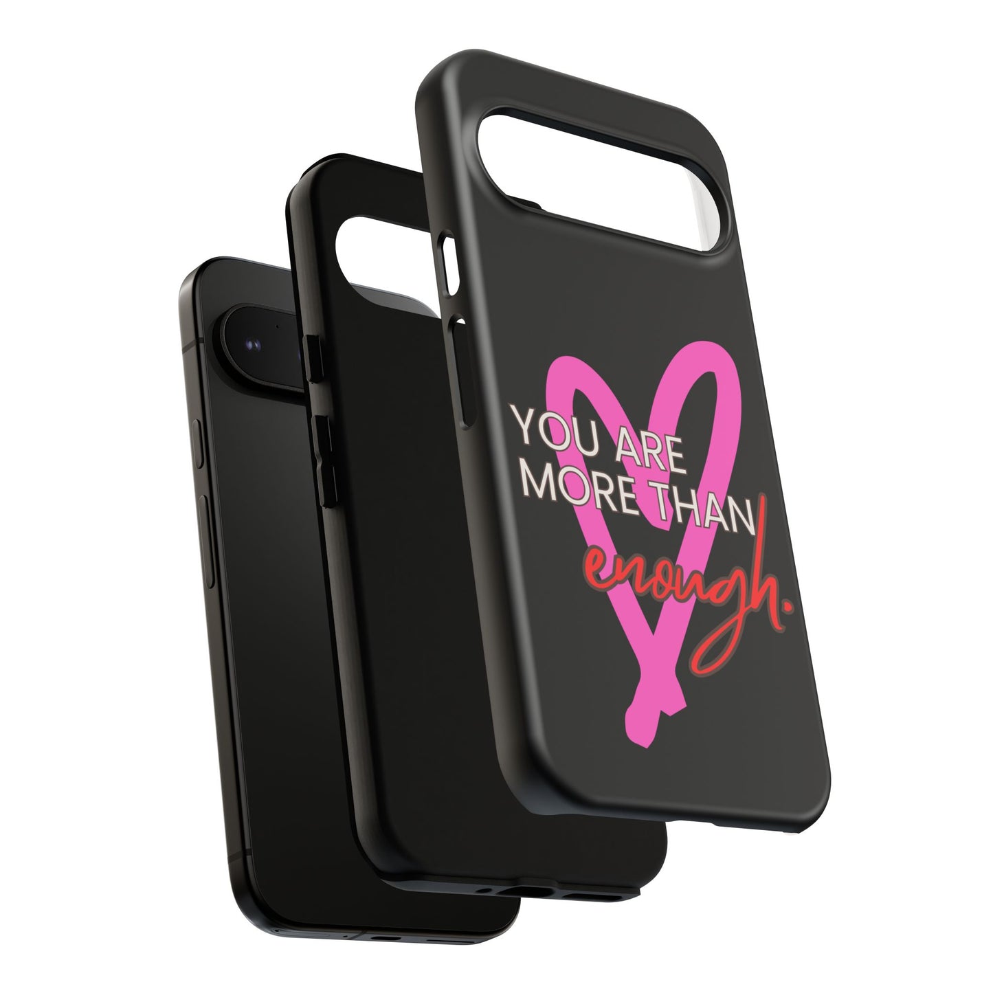 You are more than enough black phone case cute phone case gift, phone case for her