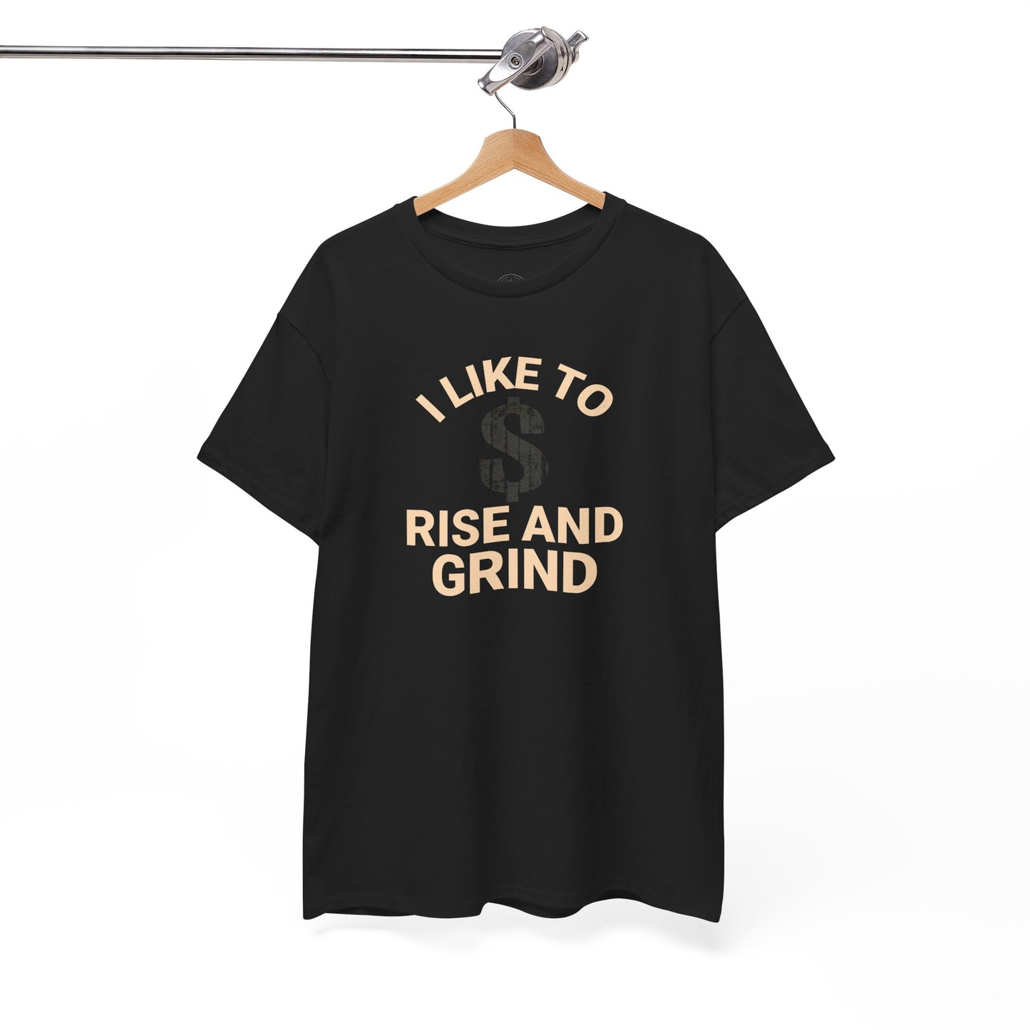I Like to Rise and Grind, Motivational Tee, Casual Streetwear, Gift for Entrepreneurs, Everyday Wear, Hustle [...]