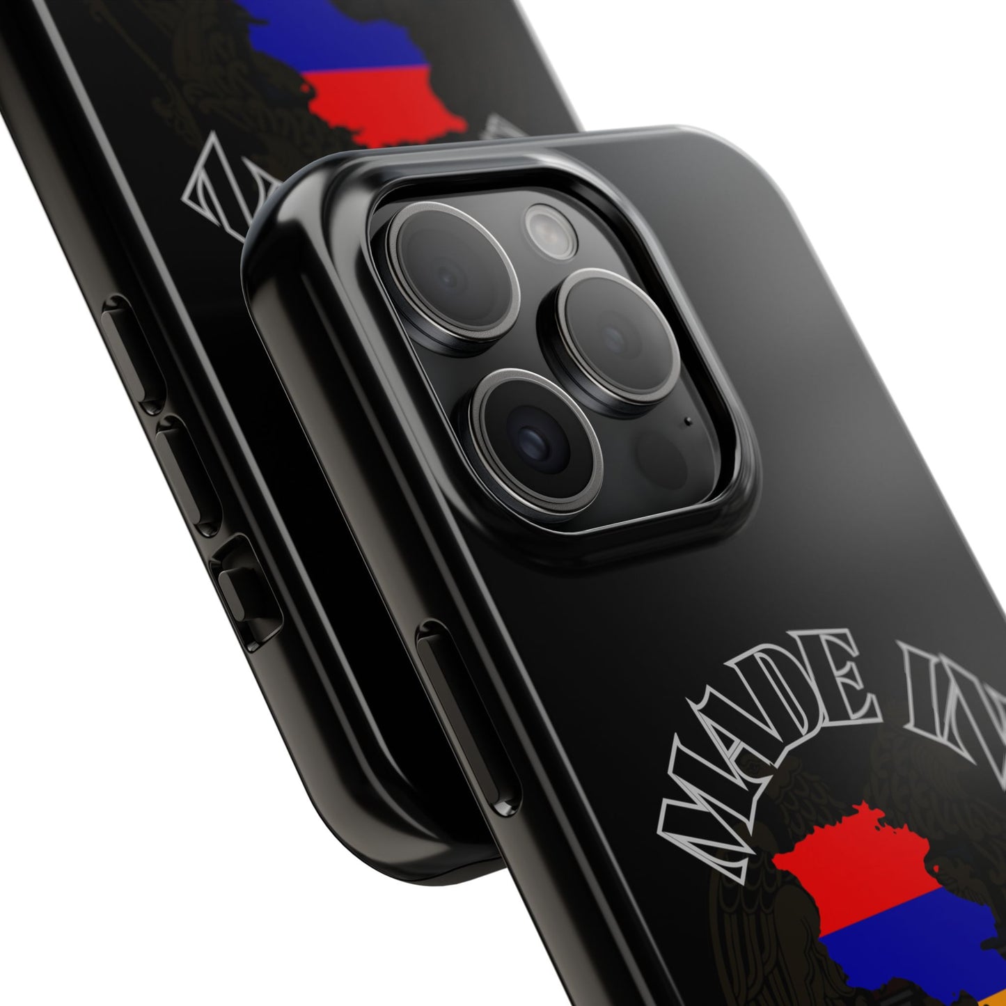 Made in Armenia iPhone Phone Case | Armenian Flag Map, Patriotic Armenia Phone Case iphone compatible