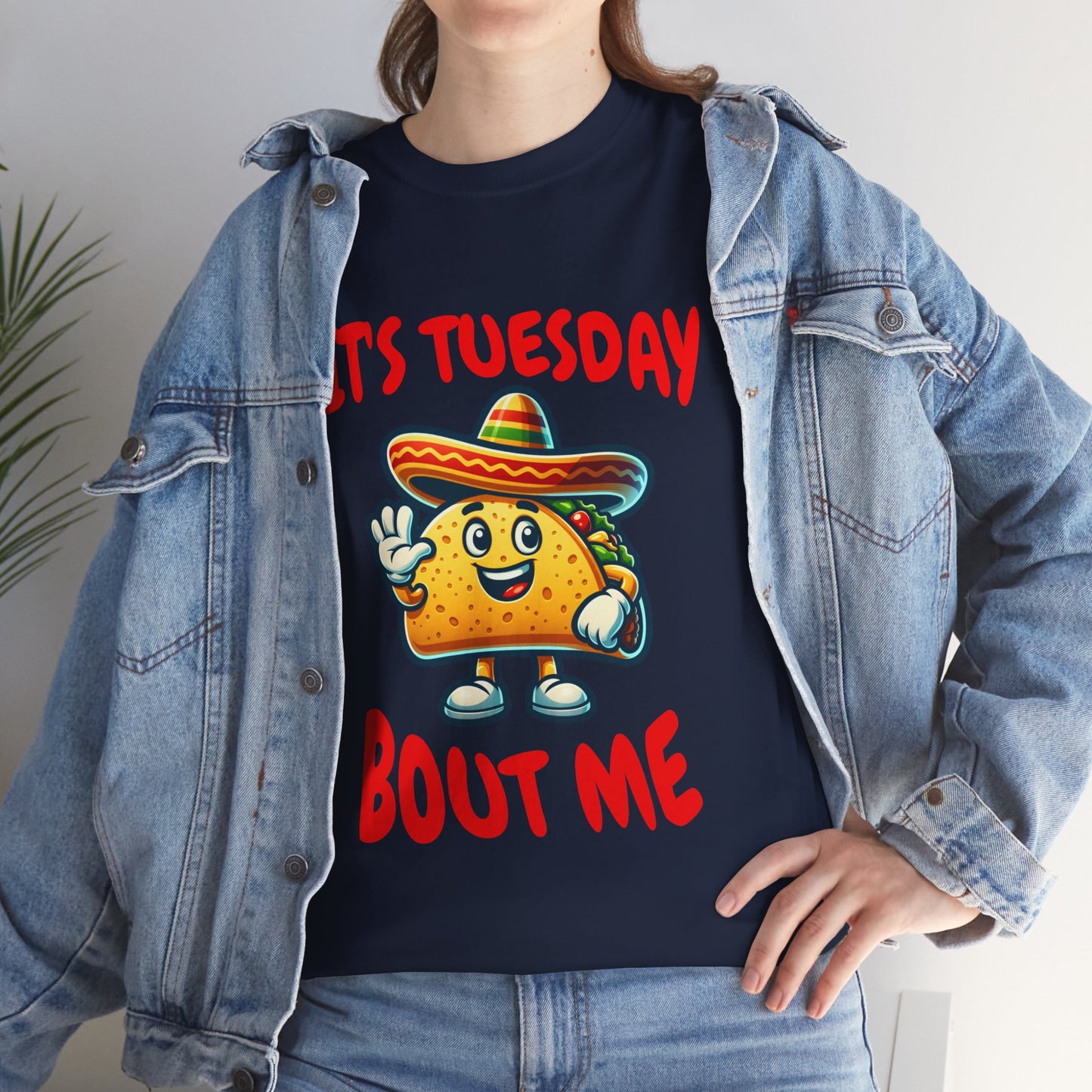 Taco Tuesday Shirt - Fun Unisex Heavy Cotton T-Shirt for Taco Lovers, Casual Wear, Gifts, Foodie Apparel, Party Top, Unique Graphic Tee