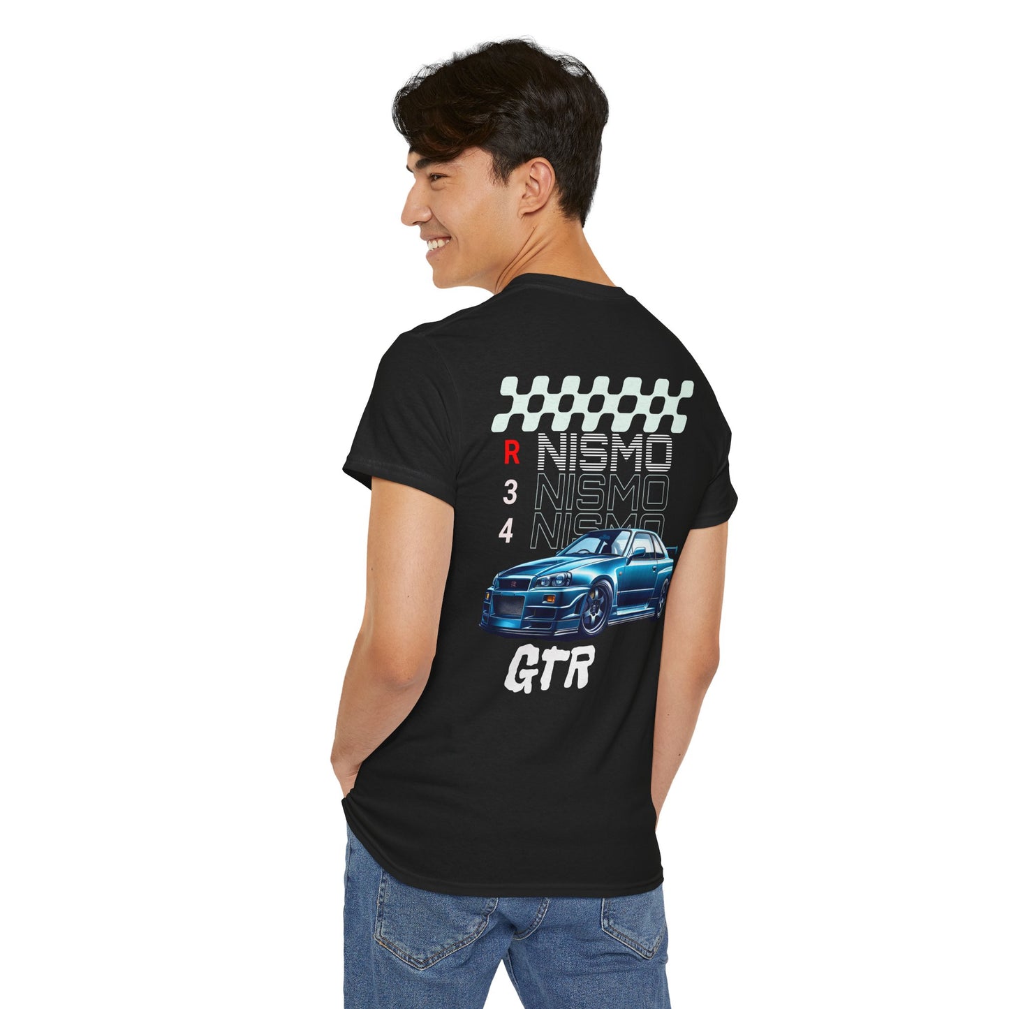 Nissan GTR R34 shirt, Car Enthusiast Shirt, Graphic Tee for Men & Women, Motorsport Gift, Casual Wear, Car Lover Apparel