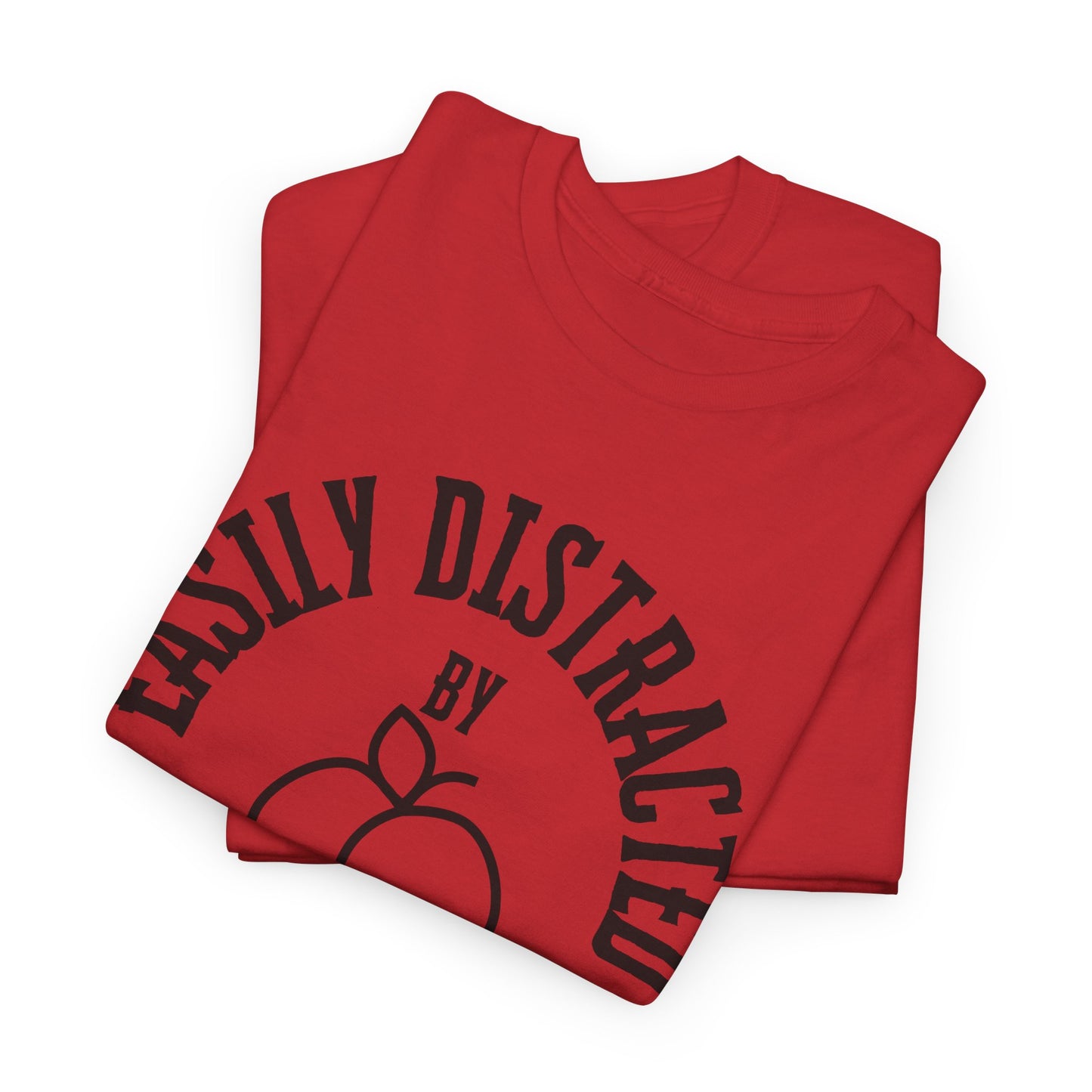 Easily Distracted by Peaches t-shirt, funny t-shirt, peach lovers shirt