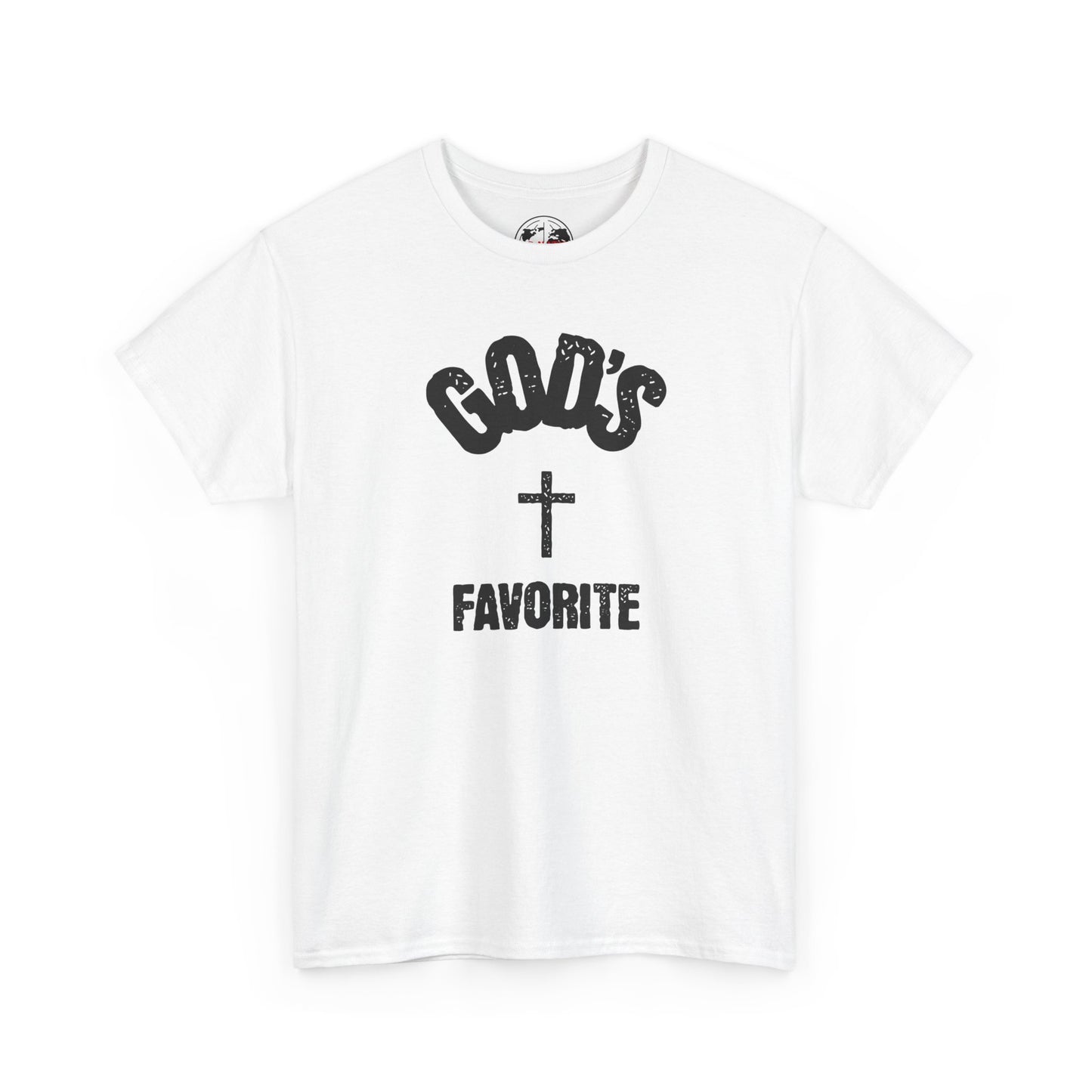 God's Favorite T-Shirt — Christian Cross Faith Graphic Tee