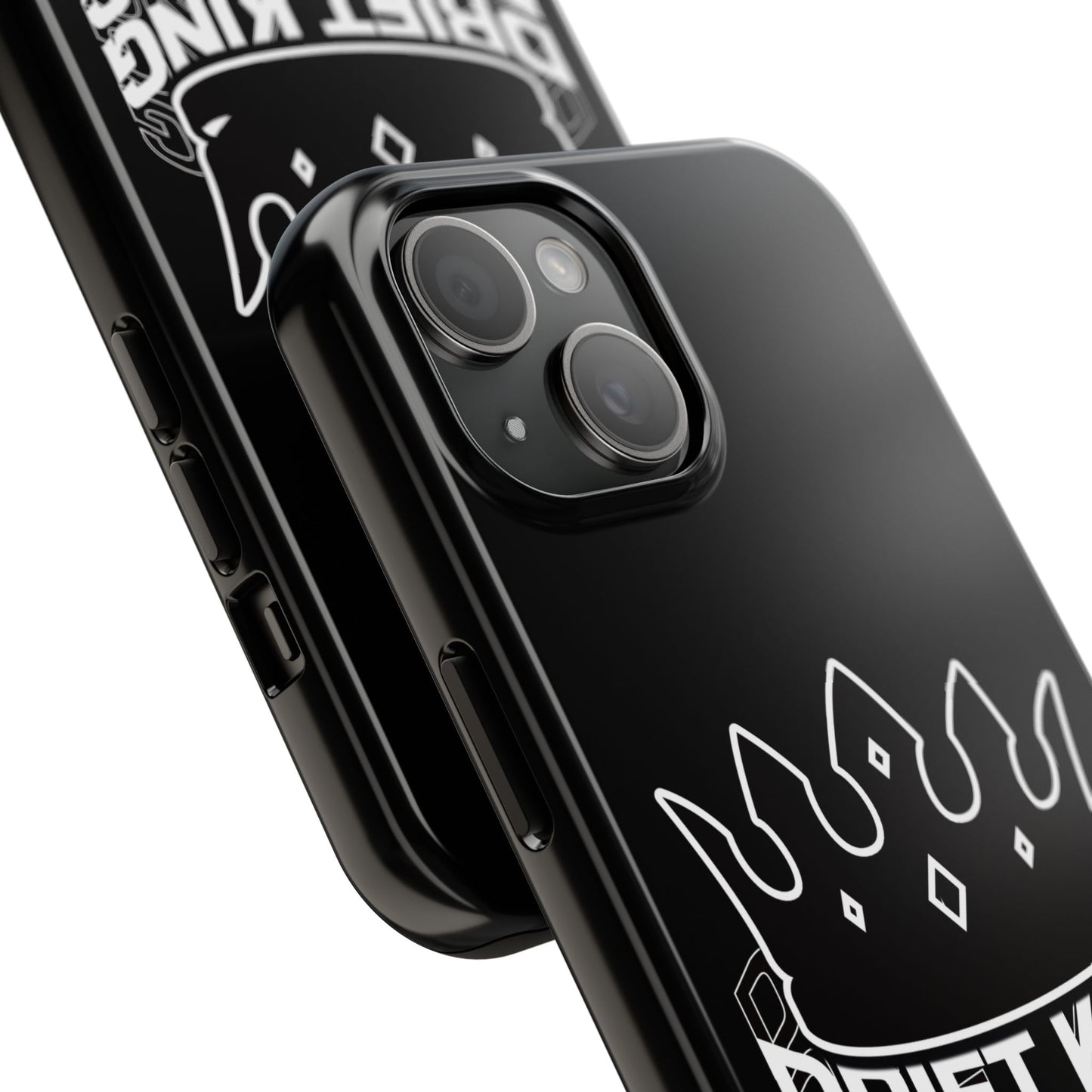 Drift King crown iPhone phone case | Tough Phone Case, racing typography iphone compatible