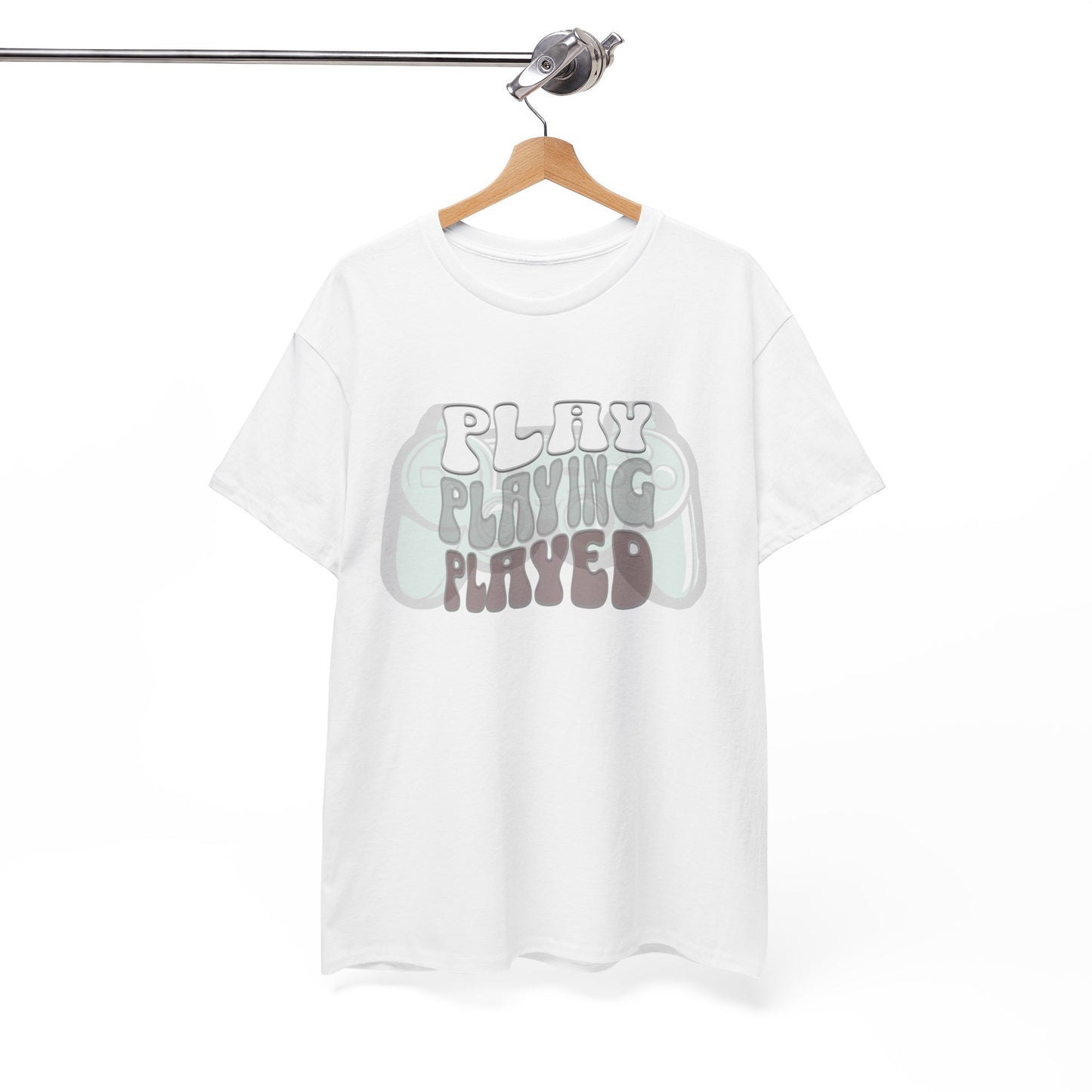 Gaming Inspired Unisex Heavy Cotton Tee - Play, Casual Wear, Gamer Gift, Birthday, Graphic Shirt, Comfortable Tee