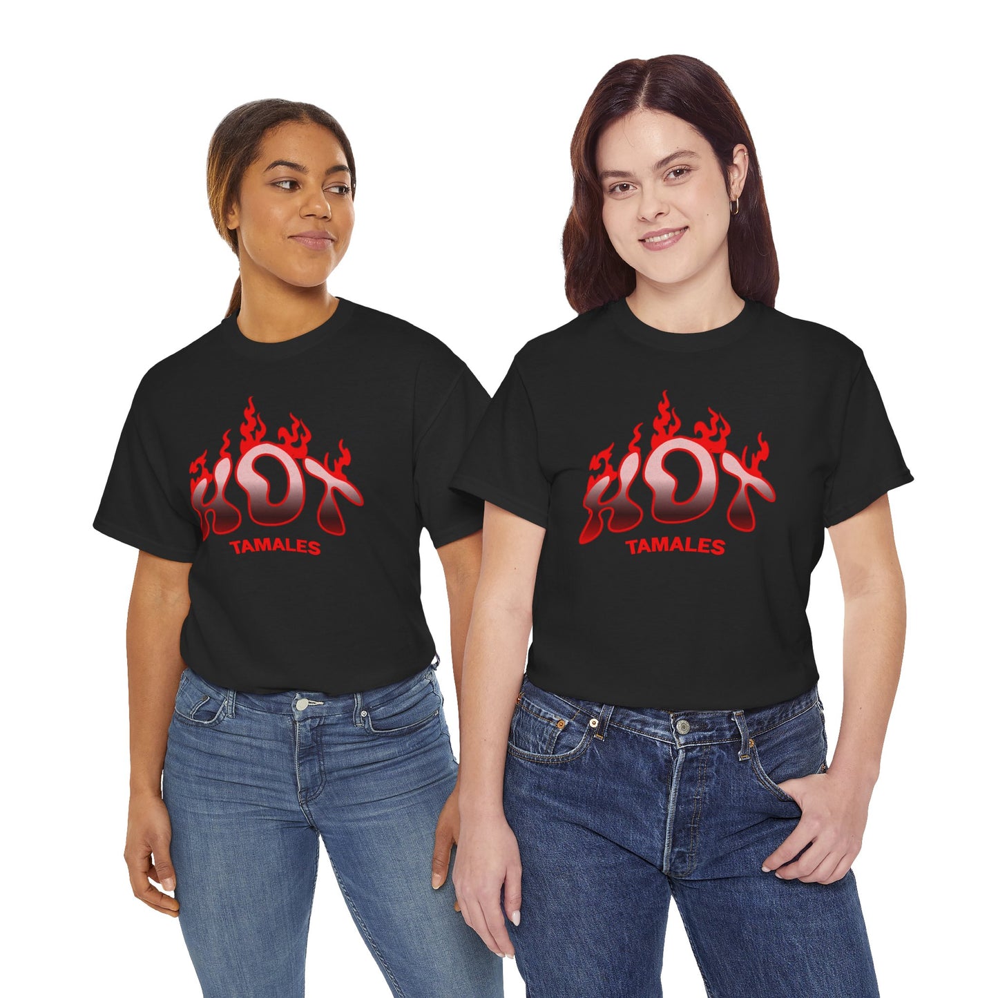 Funny Hot Tamales Unisex Tee, Casual Wear, Summer Style, Gift for Food Lovers, Trendy Graphic T-Shirt, Fun Statement Tee