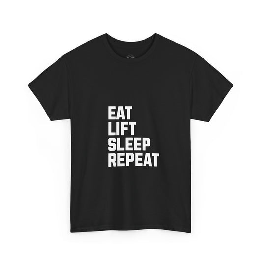 Eat Lift Sleep Repeat, Gym Shirt, Workout Tee, Fitness Apparel, Motivation Gift
