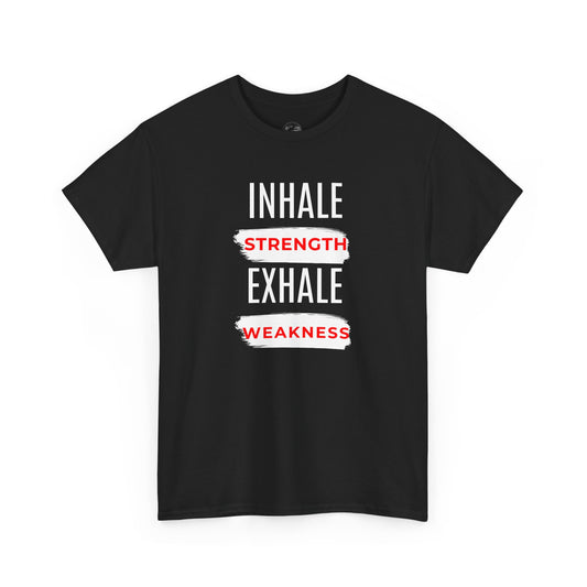 Inhale strength exhale weakness shirt for Fitness Enthusiasts, Workout Shirt, Motivational Gift, Gym Apparel, Inspirational [...]