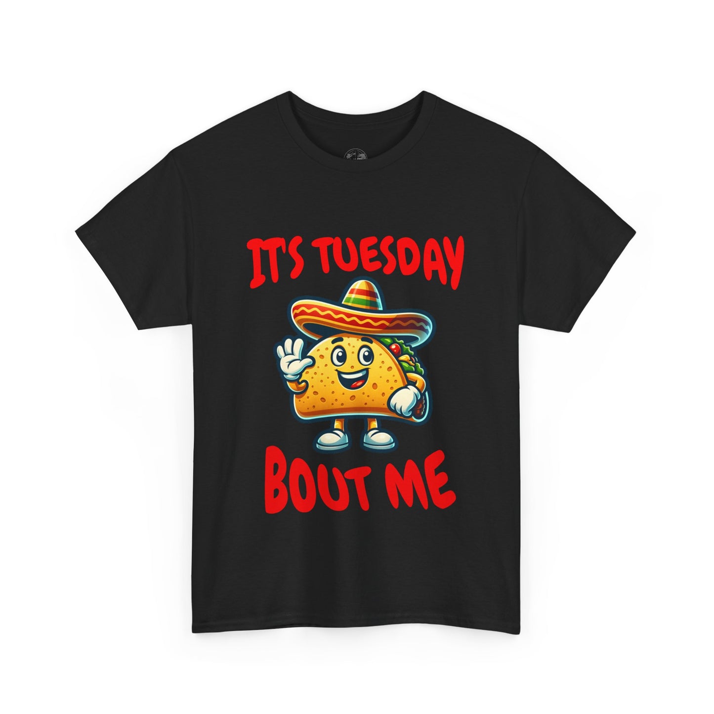 Cool Taco Tuesday Tee - Fun Unisex Heavy Cotton T-Shirt for Taco Lovers, Casual Wear, Gifts, Foodie Apparel, Party Top, Unique Graphic Tee
